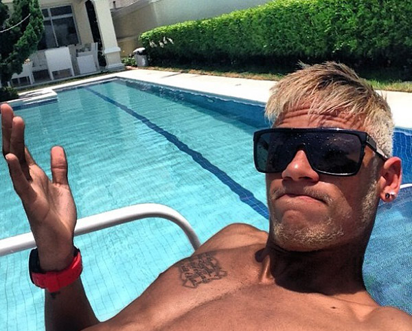 Neymar de férias